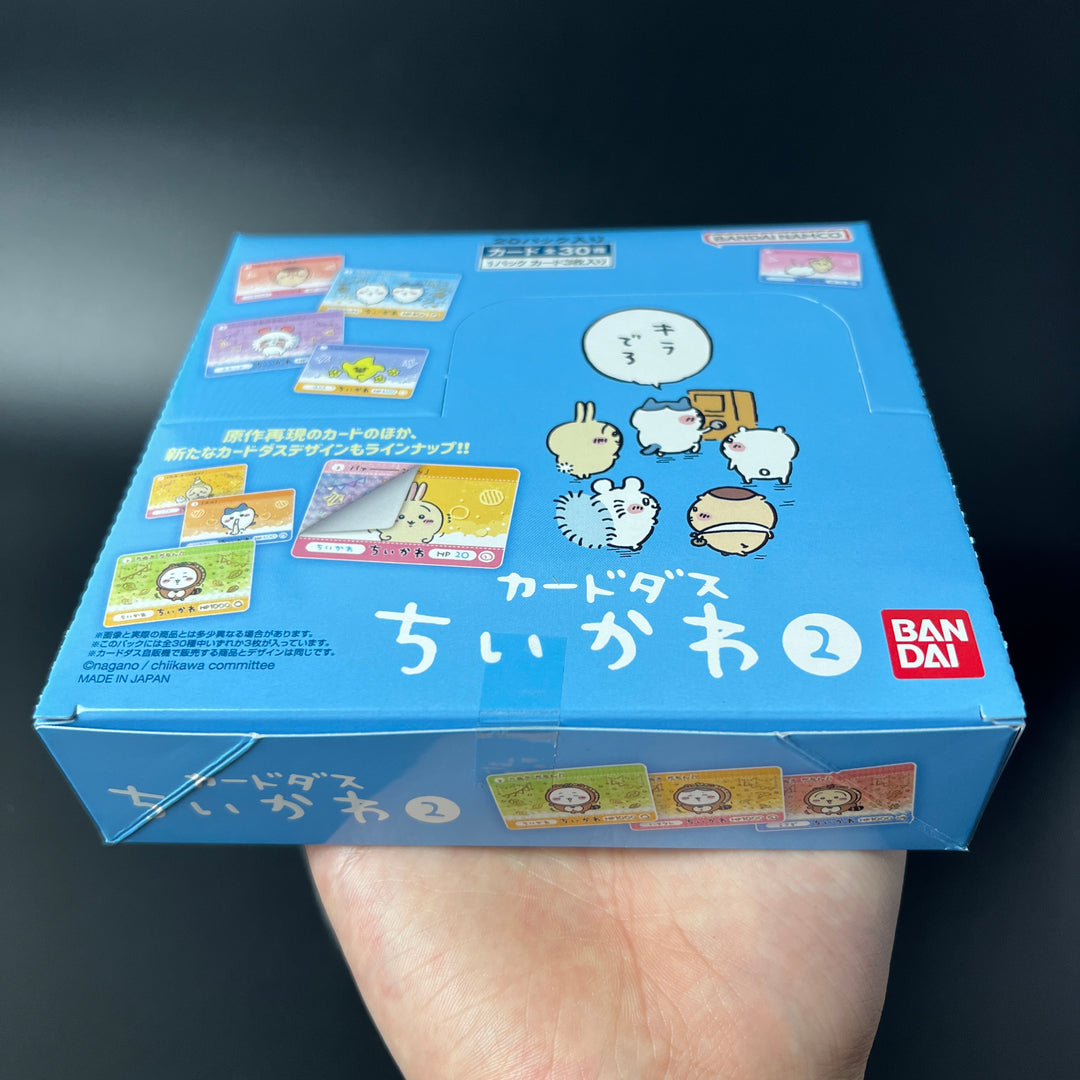 BANDAI Carddass Chiikawa Vol. 2 BP-01 (Pack Box) 20 Pack New Japan