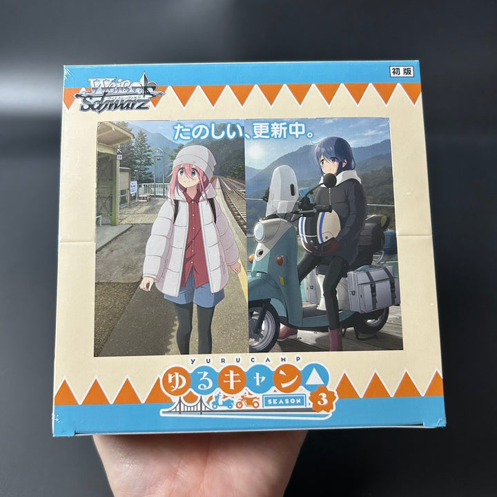 Weiss Schwarz Yurucamp SEASON 3 Booster Box 2024 Sealed New