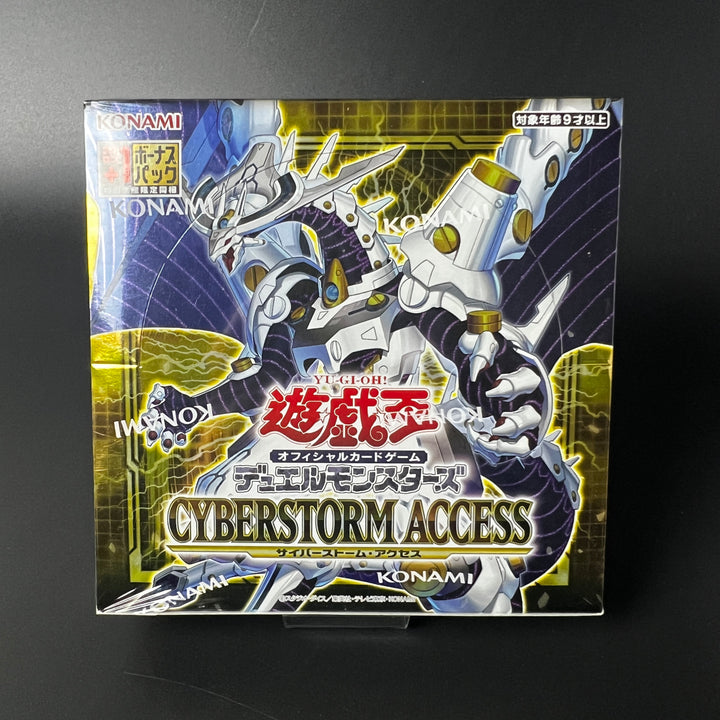 Yu-Gi-Oh! OCG Duel Monsters CYBERSTORM ACCESS CG1853 Booster Sealed BOX Japan