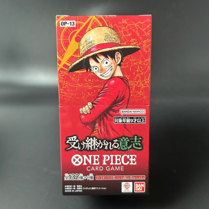 ONE PIECE Inherited Will OP-13 Booster BOX Japanese Sealed New