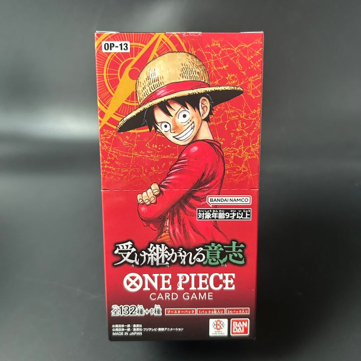 ONE PIECE Inherited Will OP-13 Booster BOX Japanese Sealed New