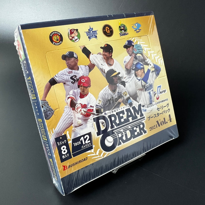 NPB Baseball DREAM ORDER Central League Booster 2024 Vol.4 Sealed Box