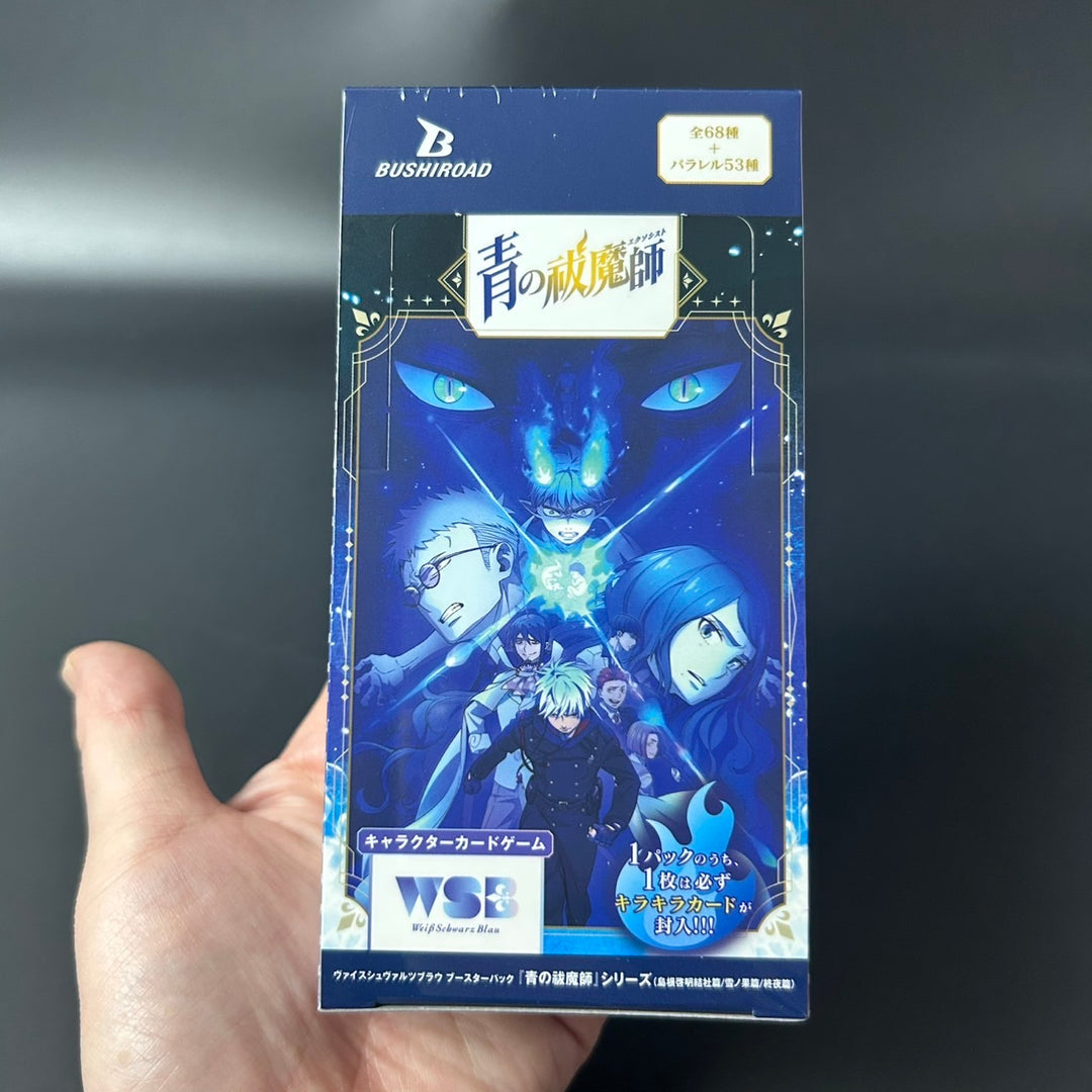 Weiss Schwarz Blau Blue Exorcist Series Booster BOX Japanese 2025 NEW