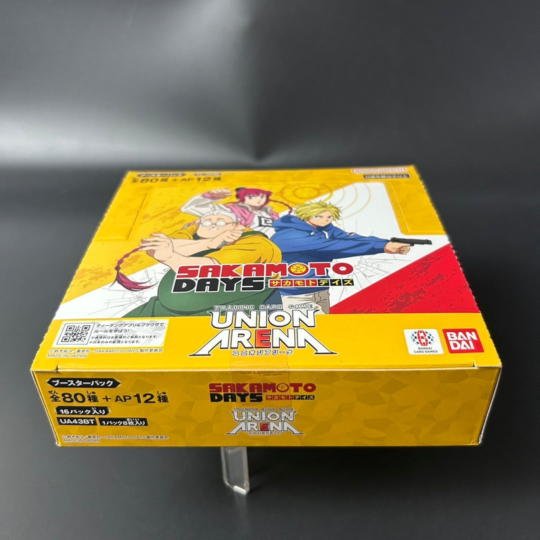 UNION ARENA Booster SAKAMOTO DAYS UA43BT BOX Japanese 2025 Sealed New