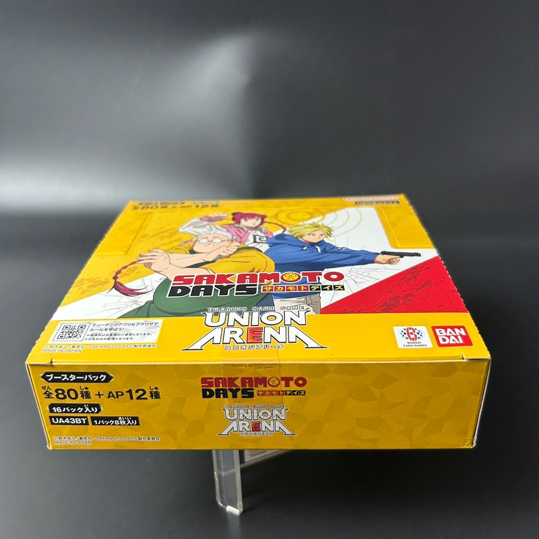 UNION ARENA Booster SAKAMOTO DAYS UA43BT BOX Japanese 2025 Sealed New