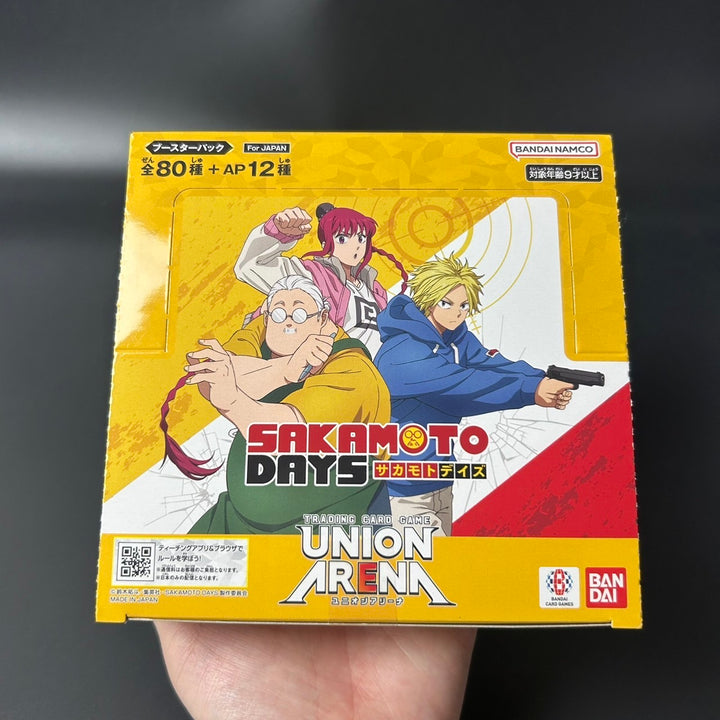 UNION ARENA Booster SAKAMOTO DAYS UA43BT BOX Japanese 2025 Sealed New