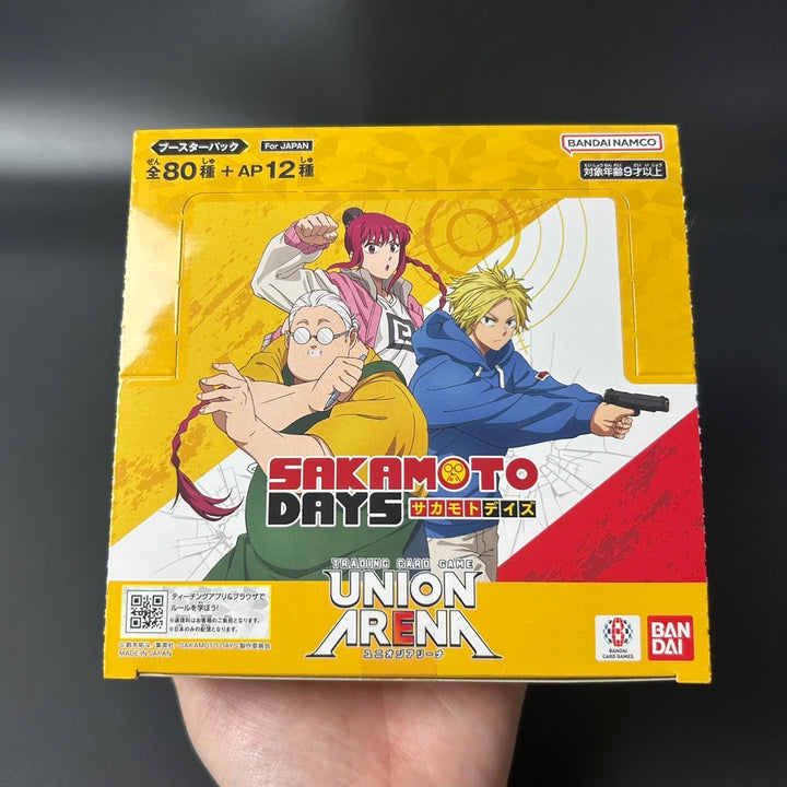 UNION ARENA Booster SAKAMOTO DAYS UA43BT BOX Japanese 2025 Sealed New