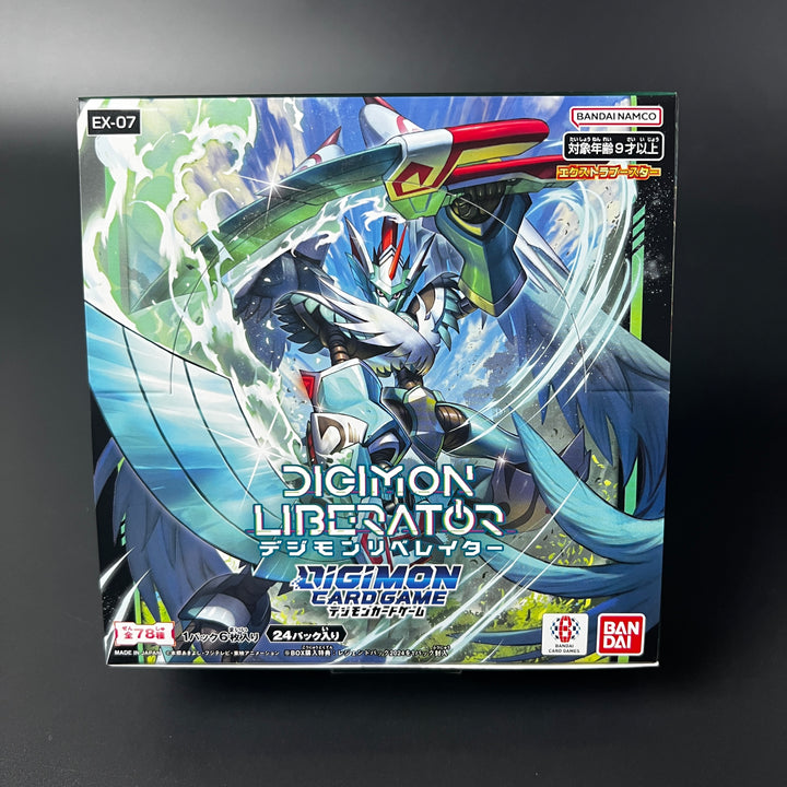 Digimon Card Game Digimon Liberator EX-07 New/Factory Sealed BOX BANDAI Japan