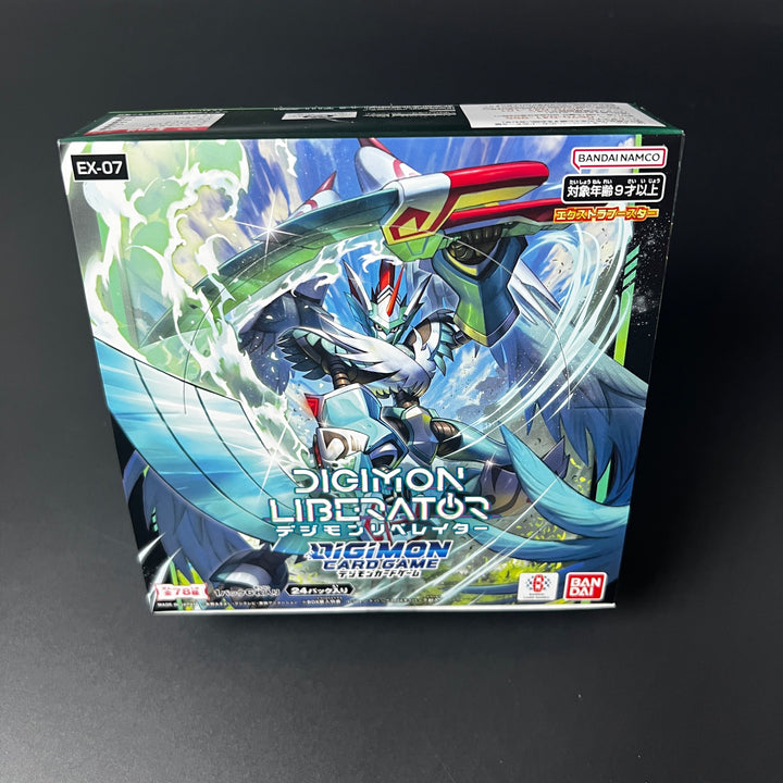 Digimon Card Game Digimon Liberator EX-07 New/Factory Sealed BOX BANDAI Japan