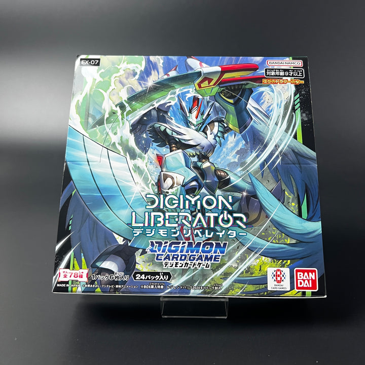 Digimon Card Game Digimon Liberator EX-07 New/Factory Sealed BOX BANDAI Japan