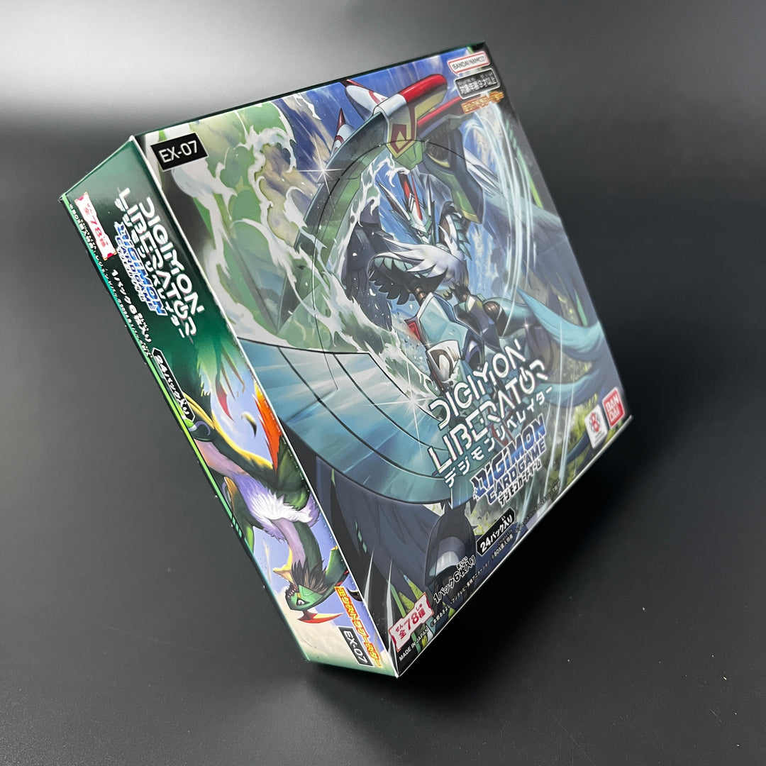 Digimon Card Game Digimon Liberator EX-07 New/Factory Sealed BOX BANDAI Japan