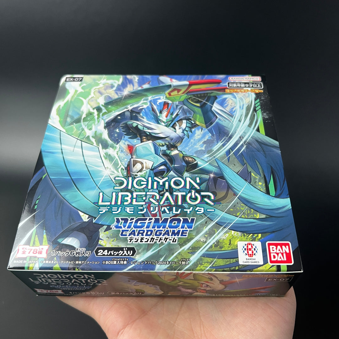 Digimon Card Game Digimon Liberator EX-07 New/Factory Sealed BOX BANDAI Japan