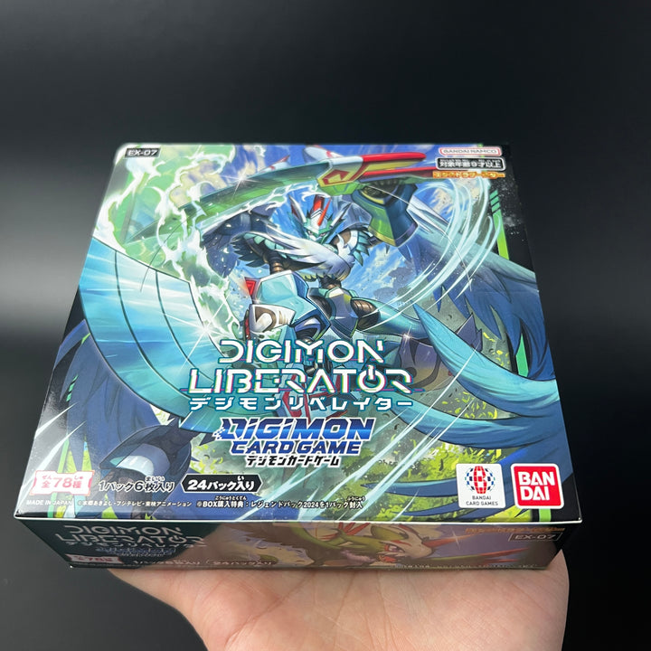 Digimon Card Game Digimon Liberator EX-07 New/Factory Sealed BOX BANDAI Japan