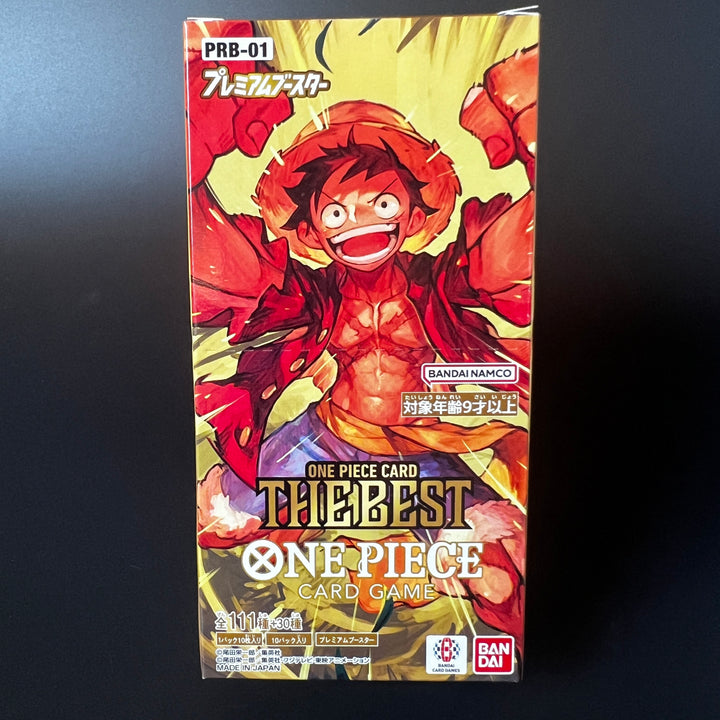 One Piece Card TCG PRB-01 The Best Booster BOX New Unopened Japan
