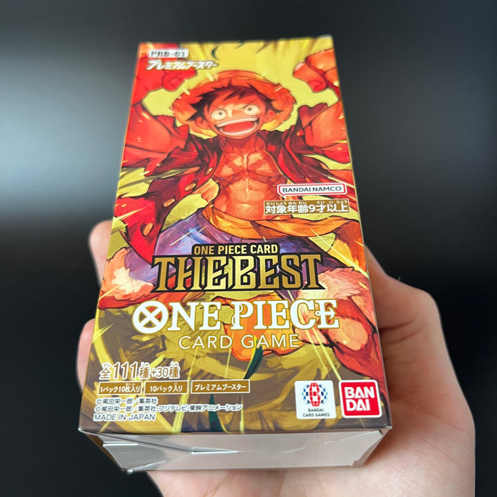 One Piece Card TCG PRB-01 The Best Booster BOX New Unopened Japan