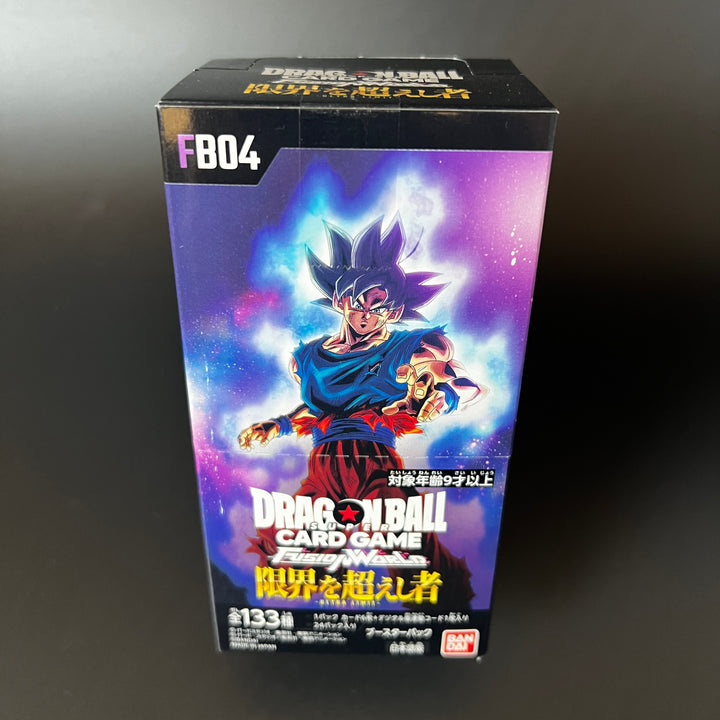 Dragon Ball Card TCG Fusion World FB04 Ultra Limit Booster BOX New Unopened Japan