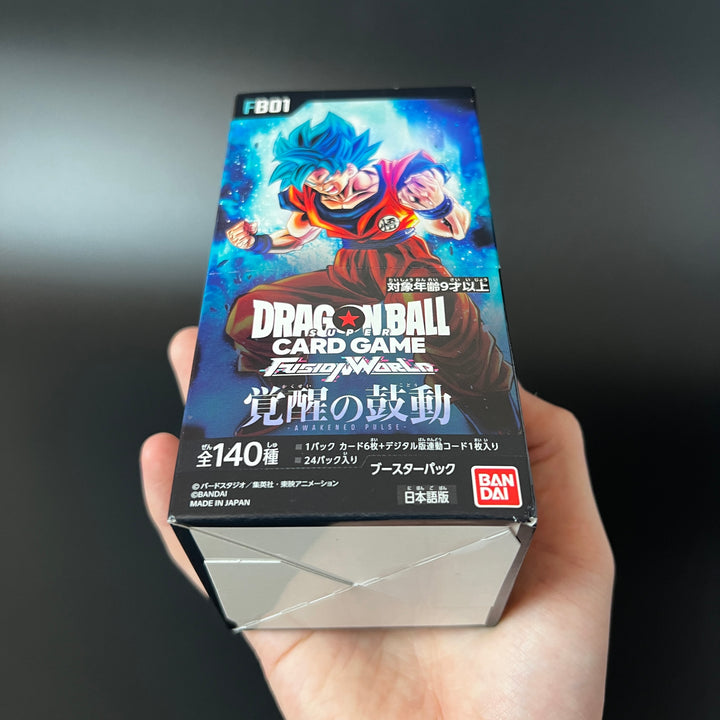 Dragon Ball Card TCG Fusion World FB01 Awakened Pulse Booster BOX New Unopened Japan