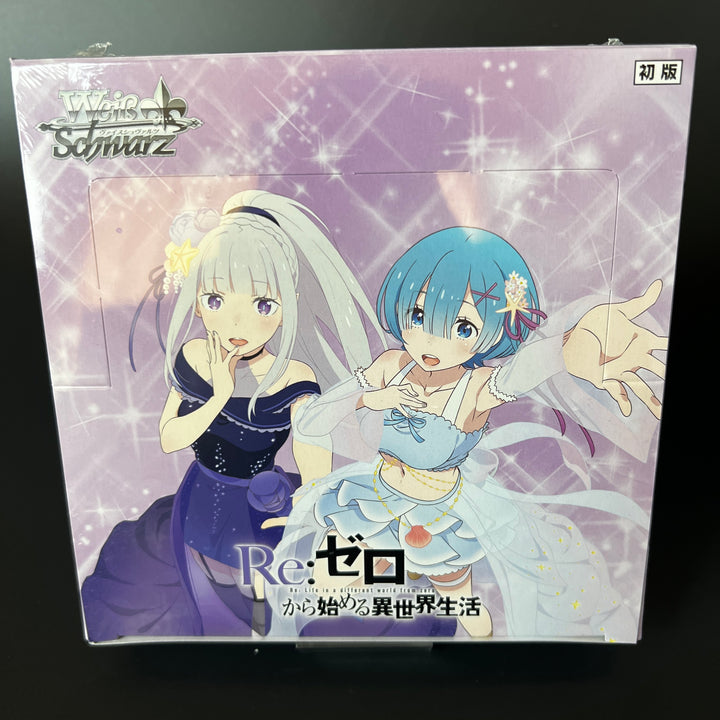Weiss Schwarz Re:Zero Vol.3 Booster Box Bushiroad Japan 2024 Sealed New