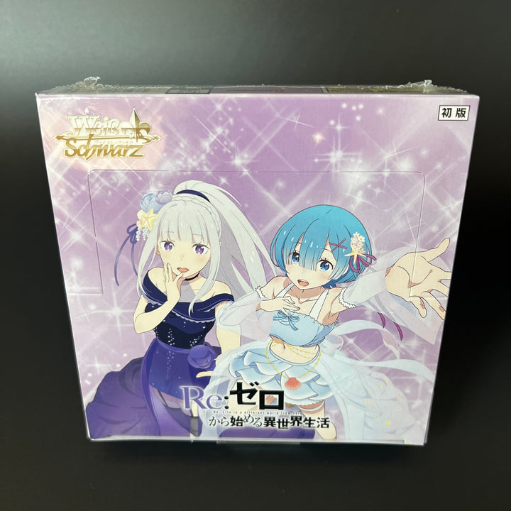 Weiss Schwarz Re:Zero Vol.3 Booster Box Bushiroad Japan 2024 Sealed New
