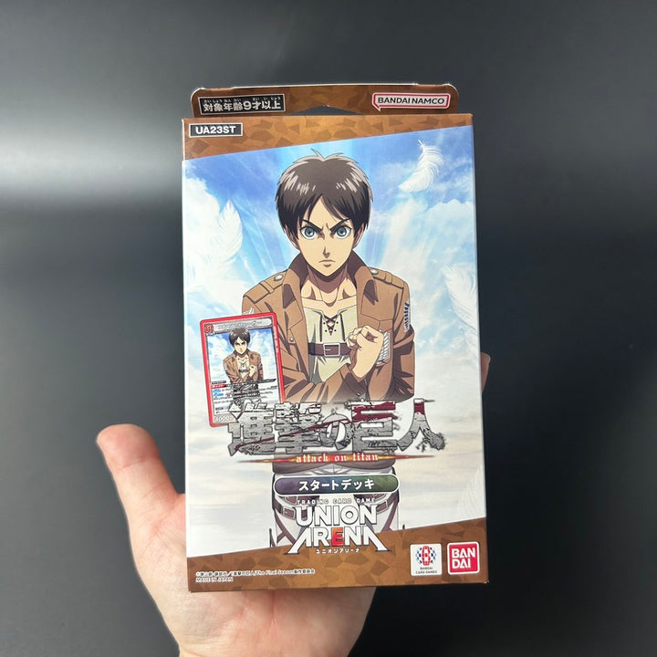 UNION ARENA Attack on Titan Start Deck UA23ST Japan 2024 New Sealed