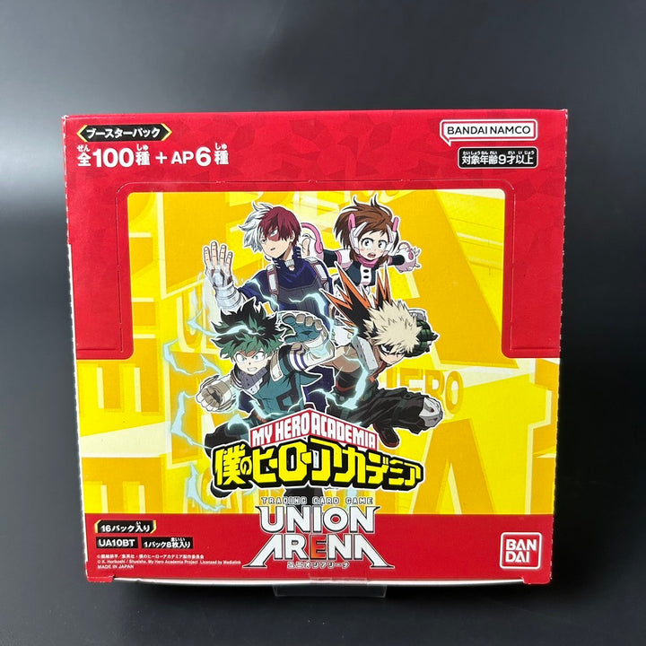UNION ARENA My Hero Academia Vol.1 UA10BT Booster BOX New Unopened Japan
