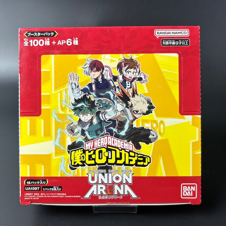 UNION ARENA My Hero Academia Vol.1 UA10BT Booster BOX New Unopened Japan