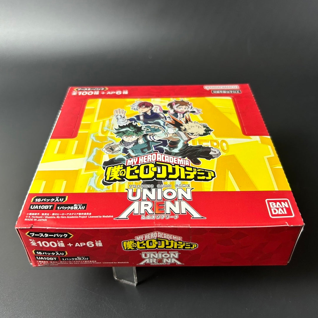 UNION ARENA My Hero Academia Vol.1 UA10BT Booster BOX New Unopened Japan