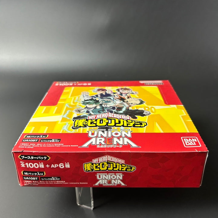 UNION ARENA My Hero Academia Vol.1 UA10BT Booster BOX New Unopened Japan