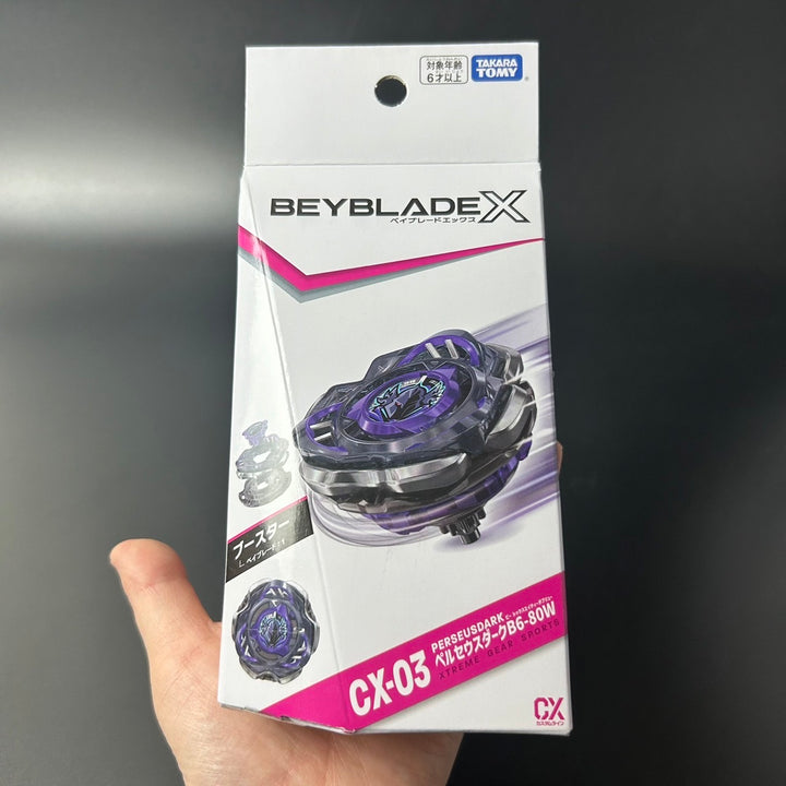 Beyblade X CX-03 Booster Perseus Dark B6-80W TAKARA TOMY Japan 2025 NEW