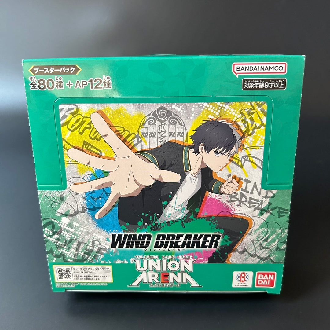BANDAI UNION ARENA Wind Breaker Booster Box UA38BT Japanese Edition Sealed New