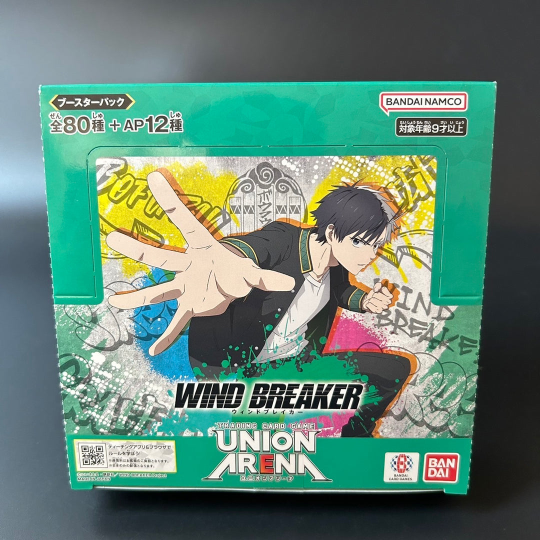 BANDAI UNION ARENA Wind Breaker Booster Box UA38BT Japanese Edition Sealed New