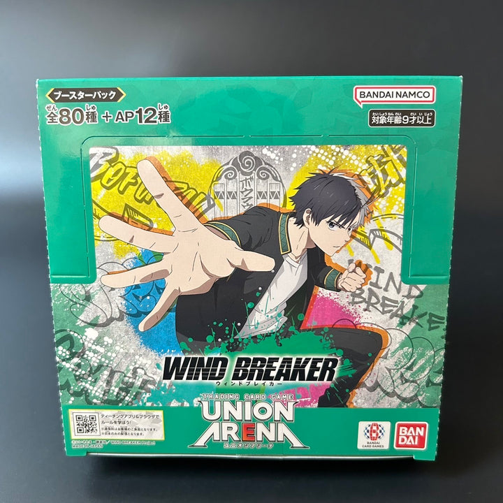 BANDAI UNION ARENA Wind Breaker Booster Box UA38BT Japanese Edition Sealed New