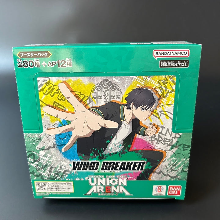 BANDAI UNION ARENA Wind Breaker Booster Box UA38BT Japanese Edition Sealed New