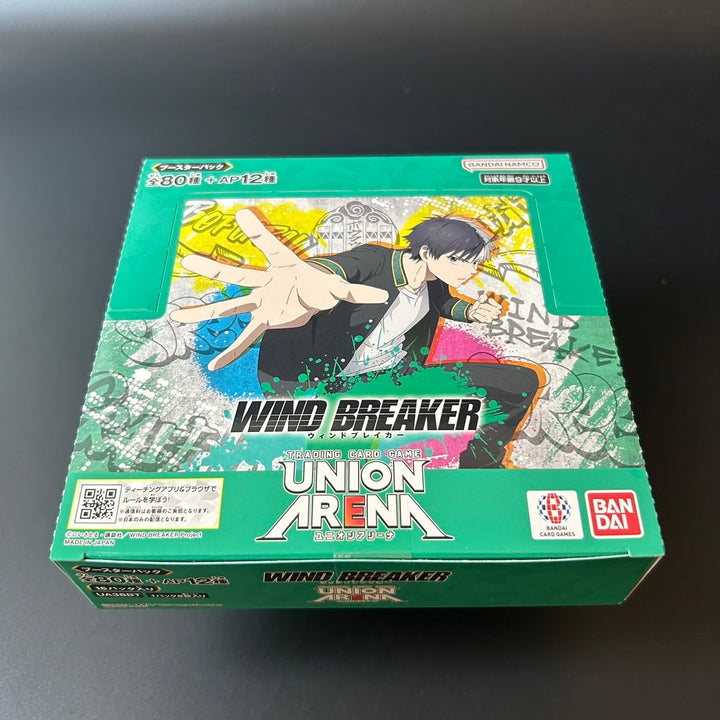 BANDAI UNION ARENA Wind Breaker Booster Box UA38BT Japanese Edition Sealed New