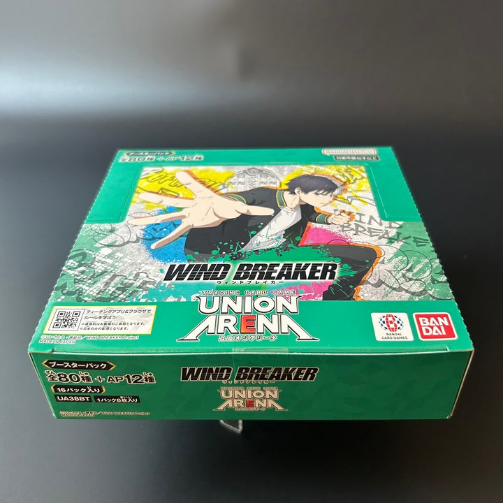 BANDAI UNION ARENA Wind Breaker Booster Box UA38BT Japanese Edition Sealed New