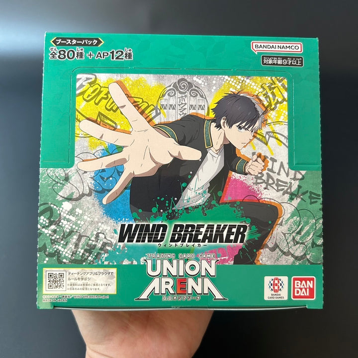 BANDAI UNION ARENA Wind Breaker Booster Box UA38BT Japanese Edition Sealed New