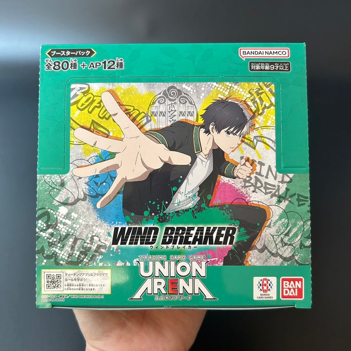 BANDAI UNION ARENA Wind Breaker Booster Box UA38BT Japanese Edition Sealed New