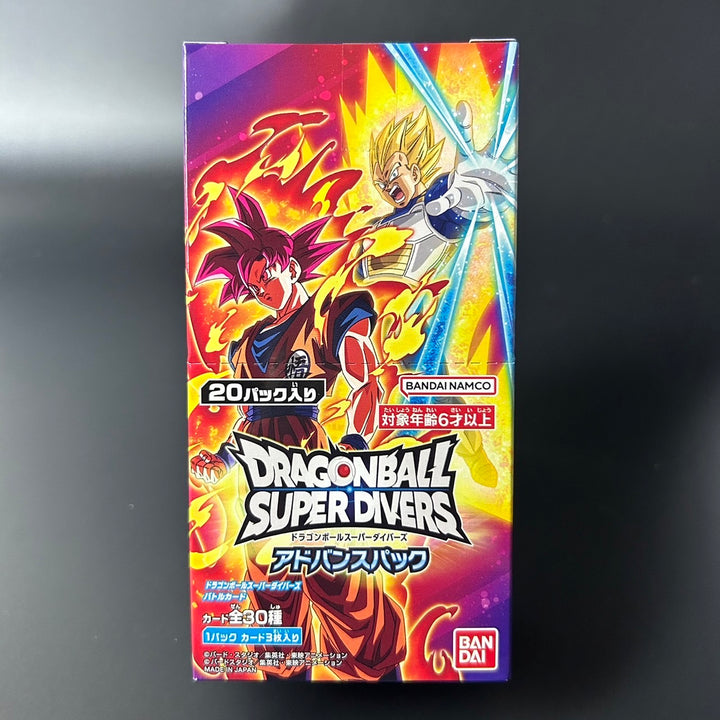Dragon Ball Super Divers Advance Pack Booster Box New Sealed Box Japan 2024
