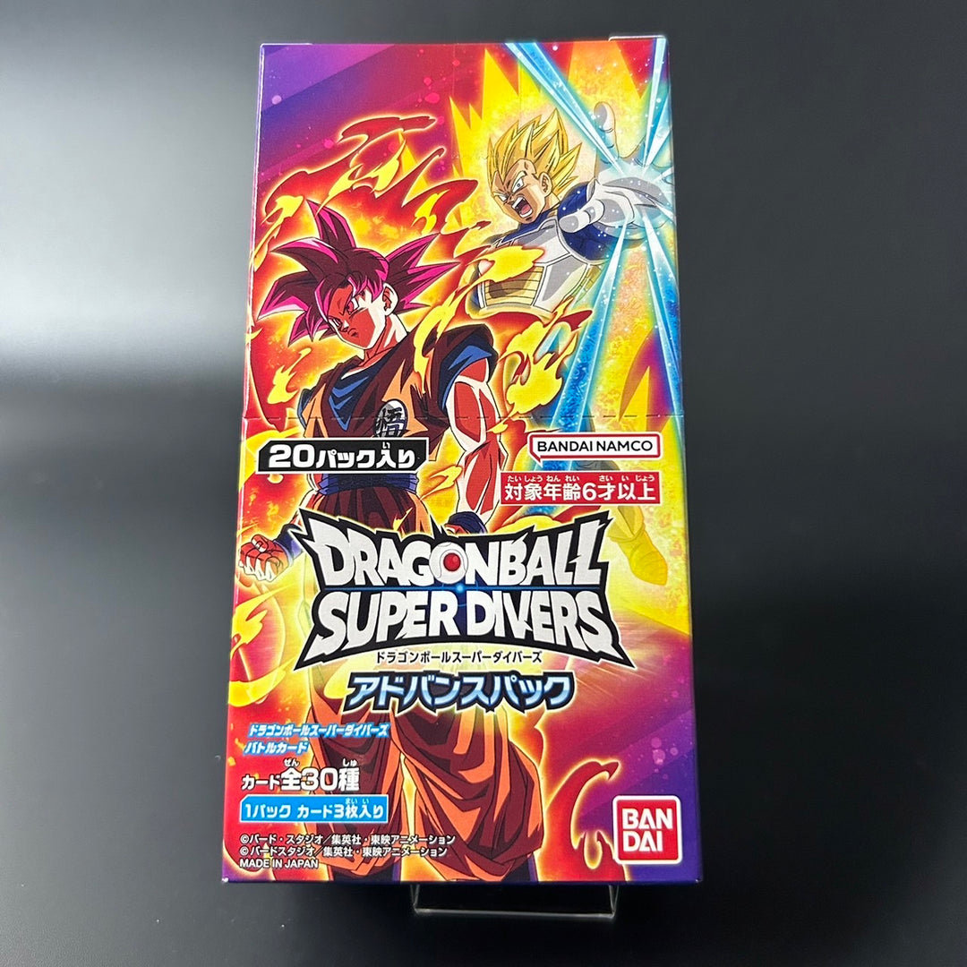 Dragon Ball Super Divers Advance Pack Booster Box New Sealed Box Japan 2024