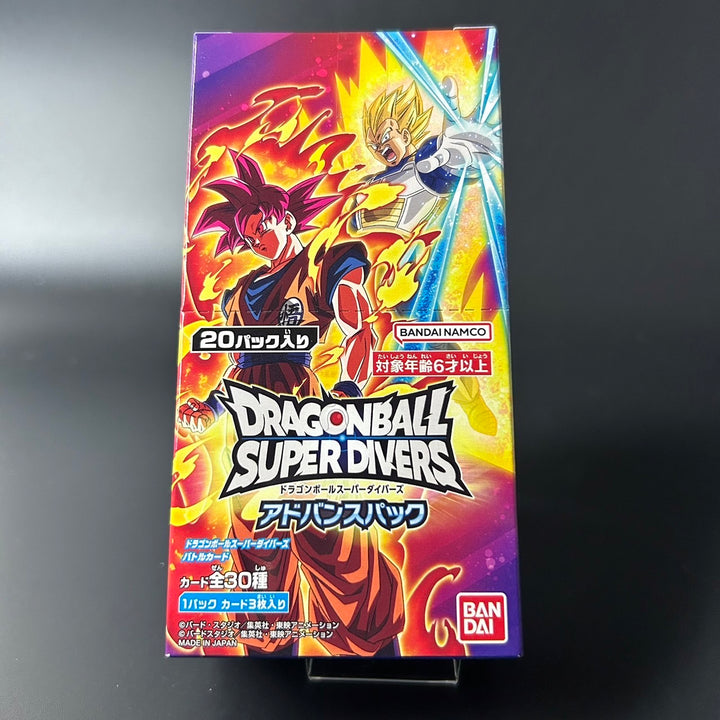 Dragon Ball Super Divers Advance Pack Booster Box New Sealed Box Japan 2024