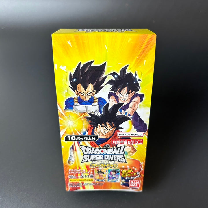 Dragon Ball Super Divers First Pack BANDAI Booster Box New Unopened Japan