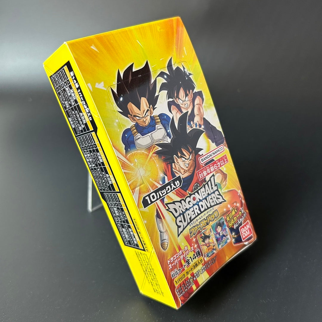 Dragon Ball Super Divers First Pack BANDAI Booster Box New Unopened Japan