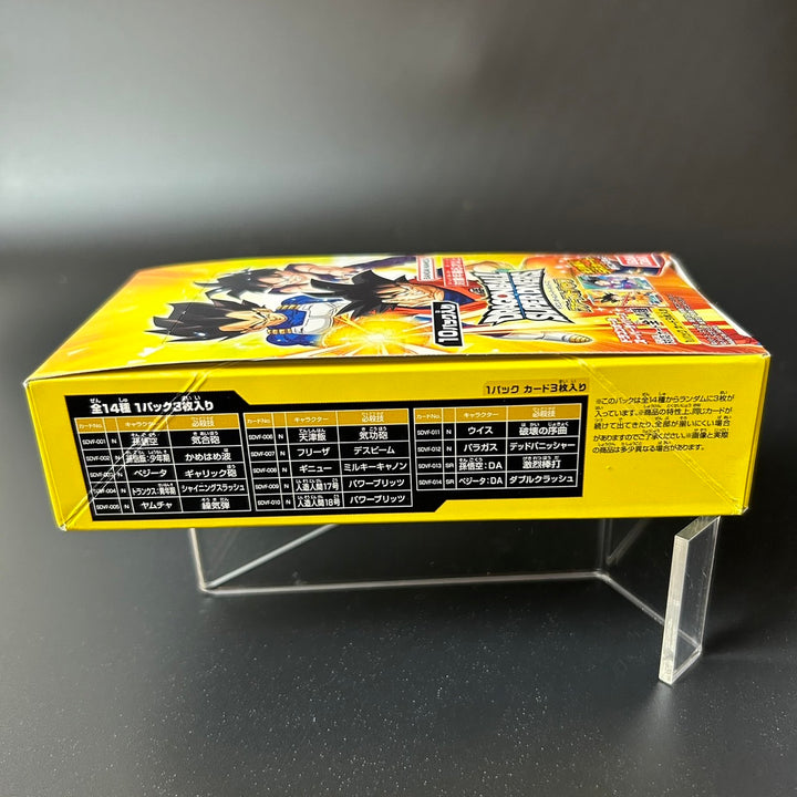 Dragon Ball Super Divers First Pack BANDAI Booster Box New Unopened Japan