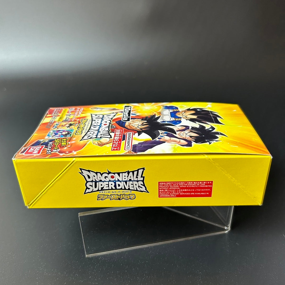 Dragon Ball Super Divers First Pack BANDAI Booster Box New Unopened Japan