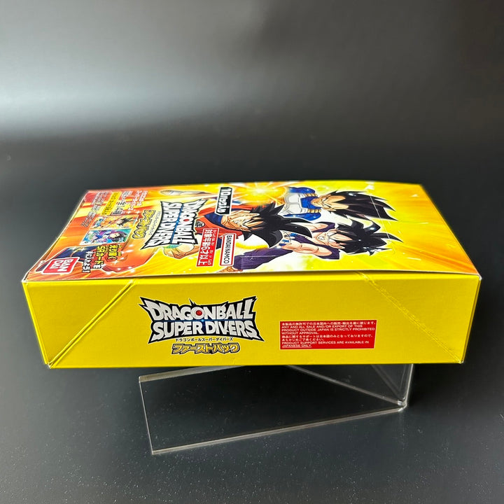 Dragon Ball Super Divers First Pack BANDAI Booster Box New Unopened Japan