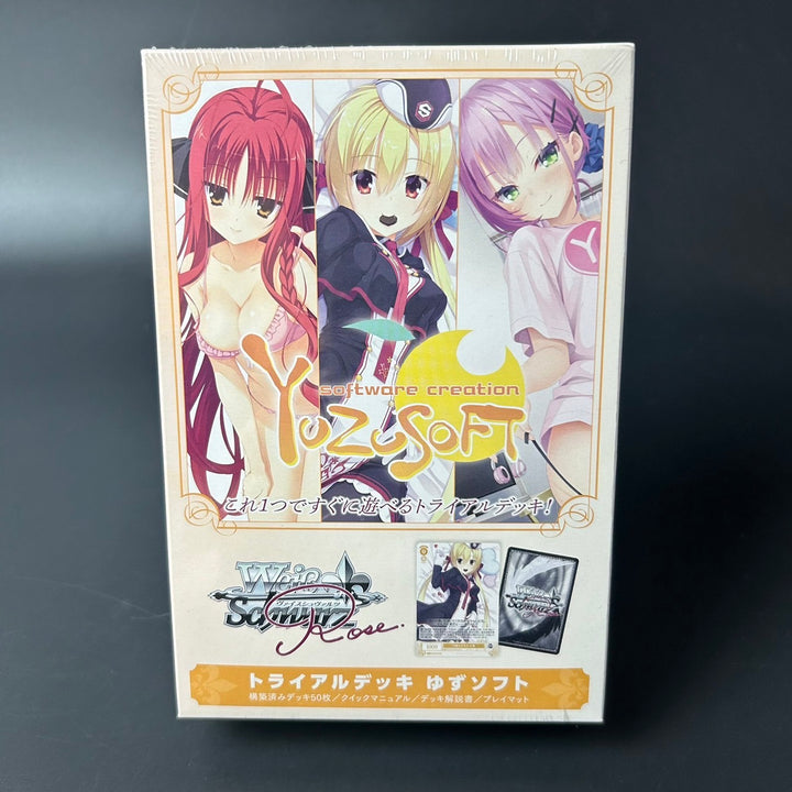 Weiss Schwarz Rose Yuzu Soft Trial Deck Japanese BUSHIROAD Japan 2025 Sealed New