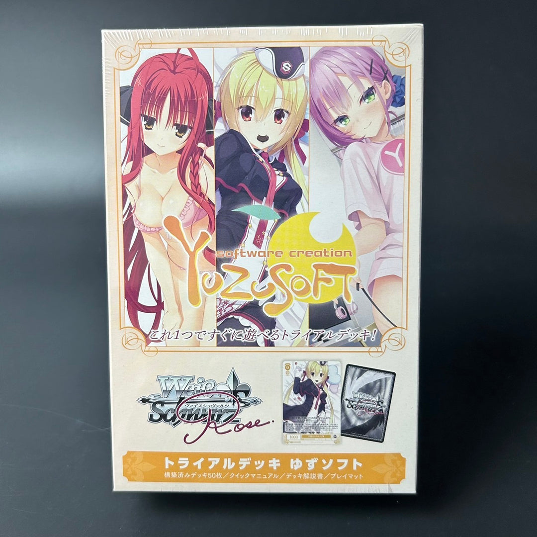 Weiss Schwarz Rose Yuzu Soft Trial Deck Japanese BUSHIROAD Japan 2025 Sealed New