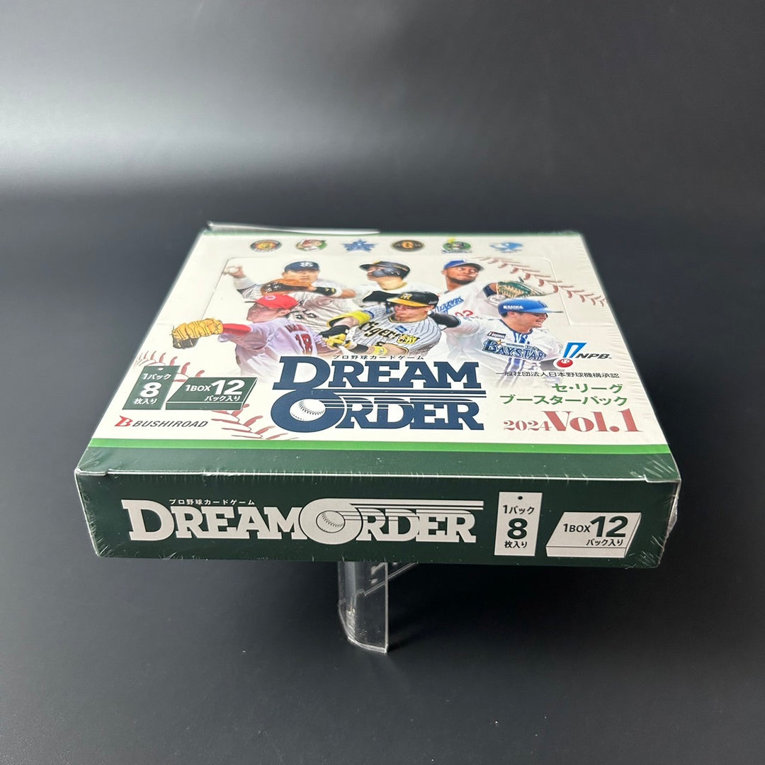 NPB Baseball Card Game DREAM ORDER Central League Booster 2024 Vol.1 Sealed Box