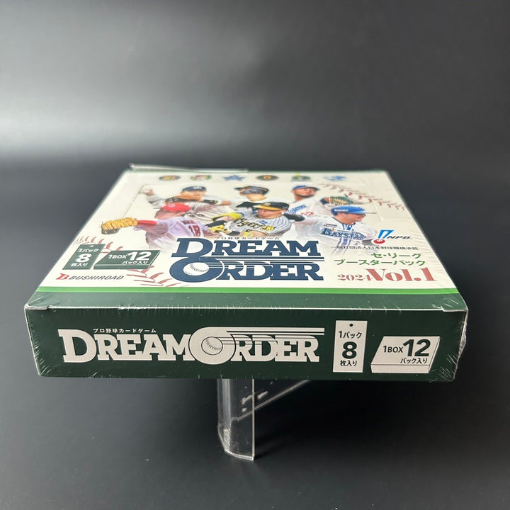 NPB Baseball Card Game DREAM ORDER Central League Booster 2024 Vol.1 Sealed Box