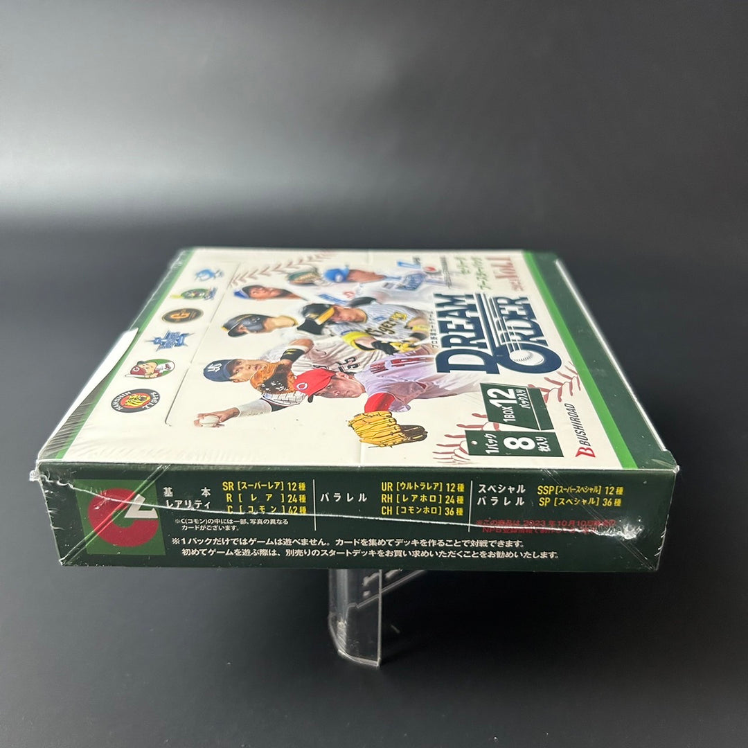 NPB Baseball Card Game DREAM ORDER Central League Booster 2024 Vol.1 Sealed Box